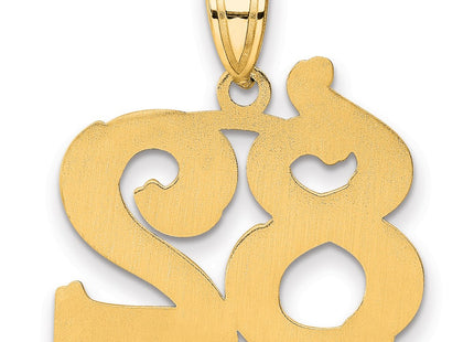 14k Yellow Gold Pendants Style AEN82 - Classique Jewelry Inc.