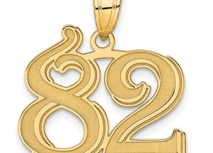 14k Yellow Gold Pendants Style AEN82 - Classique Jewelry Inc.