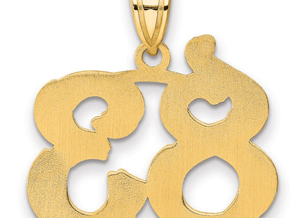 14k Yellow Gold Pendants Style AEN83 - Classique Jewelry Inc.