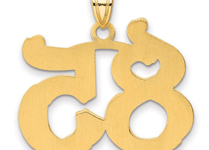 14k Yellow Gold Pendants Style AEN85 - Classique Jewelry Inc.