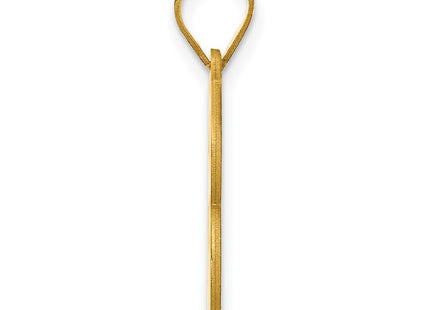 14k Yellow Gold Pendants Style AEN86 - Classique Jewelry Inc.