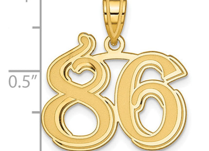 14k Yellow Gold Pendants Style AEN86 - Classique Jewelry Inc.