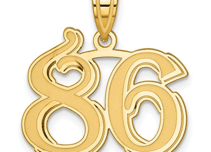 14k Yellow Gold Pendants Style AEN86 - Classique Jewelry Inc.