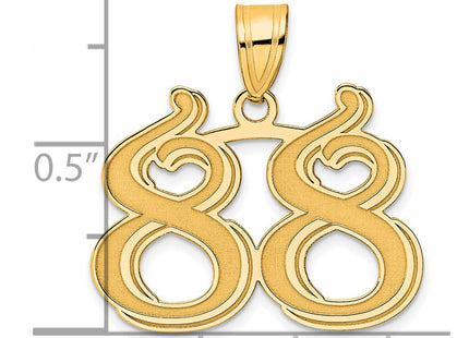 14k Yellow Gold Pendants Style AEN88 - Classique Jewelry Inc.