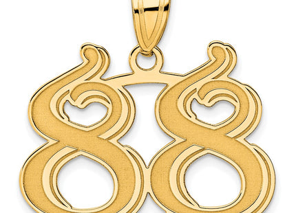 14k Yellow Gold Pendants Style AEN88 - Classique Jewelry Inc.