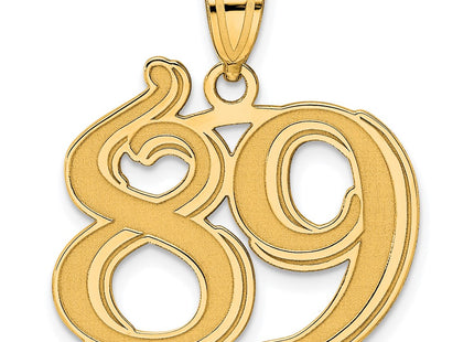 14k Yellow Gold Pendants Style AEN89 - Classique Jewelry Inc.