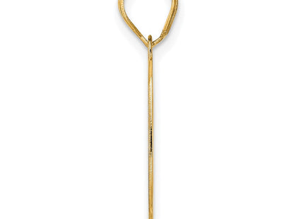 14k Yellow Gold Pendants Style AEN90 - Classique Jewelry Inc.