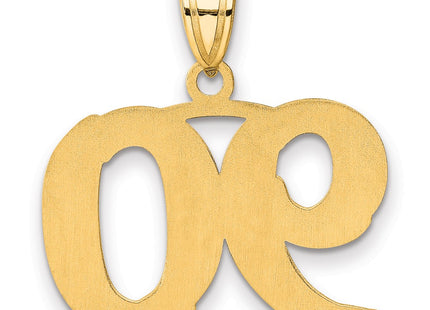 14k Yellow Gold Pendants Style AEN90 - Classique Jewelry Inc.