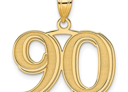 14k Yellow Gold Pendants Style AEN90 - Classique Jewelry Inc.