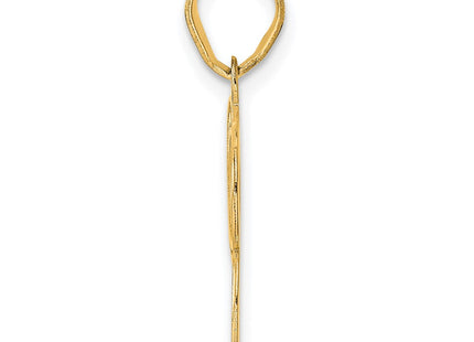 14k Yellow Gold Pendants Style AEN93 - Classique Jewelry Inc.