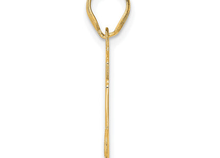 14k Yellow Gold Pendants Style AEN94 - Classique Jewelry Inc.