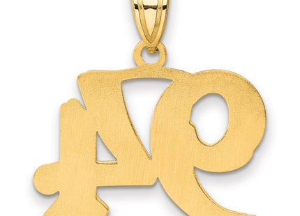 14k Yellow Gold Pendants Style AEN94 - Classique Jewelry Inc.