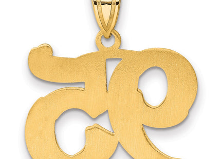 14k Yellow Gold Pendants Style AEN95 - Classique Jewelry Inc.