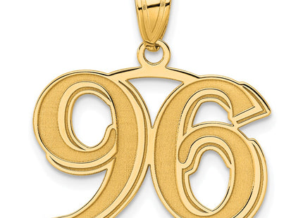 14k Yellow Gold Pendants Style AEN96 - Classique Jewelry Inc.