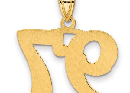 14k Yellow Gold Pendants Style AEN97 - Classique Jewelry Inc.