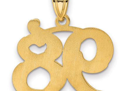 14k Yellow Gold Pendants Style AEN98 - Classique Jewelry Inc.