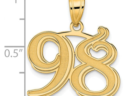 14k Yellow Gold Pendants Style AEN98 - Classique Jewelry Inc.