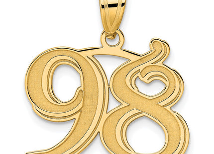 14k Yellow Gold Pendants Style AEN98 - Classique Jewelry Inc.