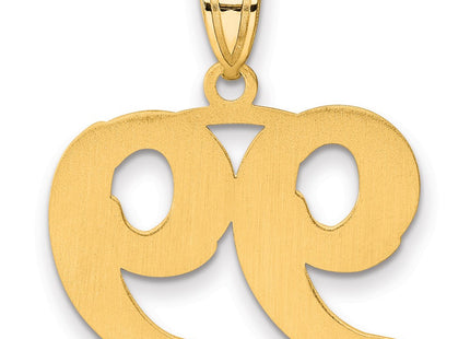 14k Yellow Gold Pendants Style AEN99 - Classique Jewelry Inc.