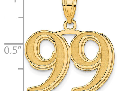 14k Yellow Gold Pendants Style AEN99 - Classique Jewelry Inc.