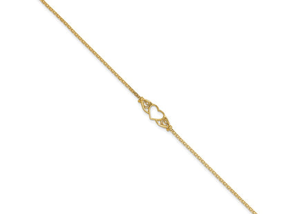14k Yellow Gold Chains Style ANK118 - Classique Jewelry Inc.
