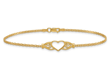 14k Yellow Gold Chains Style ANK118 - Classique Jewelry Inc.