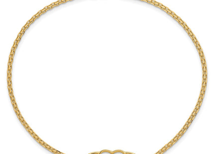 14k Yellow Gold Chains Style ANK118 - Classique Jewelry Inc.