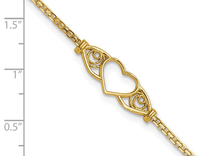 14k Yellow Gold Chains Style ANK118 - Classique Jewelry Inc.