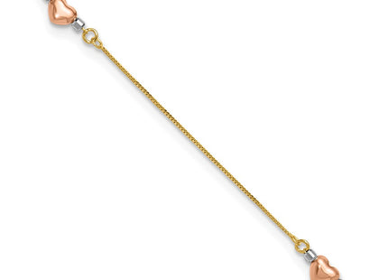14k Tri-Color Jewelry Style ANK161 - Classique Jewelry Inc.