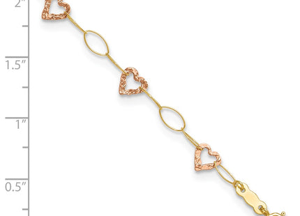 14k Two-tone Jewelry Style ANK171 - Classique Jewelry Inc.