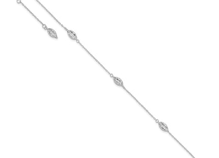 14k White Gold Chains Style ANK181 - Classique Jewelry Inc.
