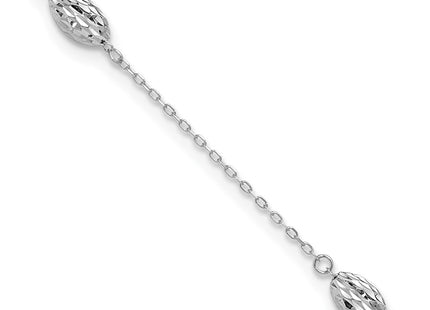 14k White Gold Chains Style ANK181 - Classique Jewelry Inc.