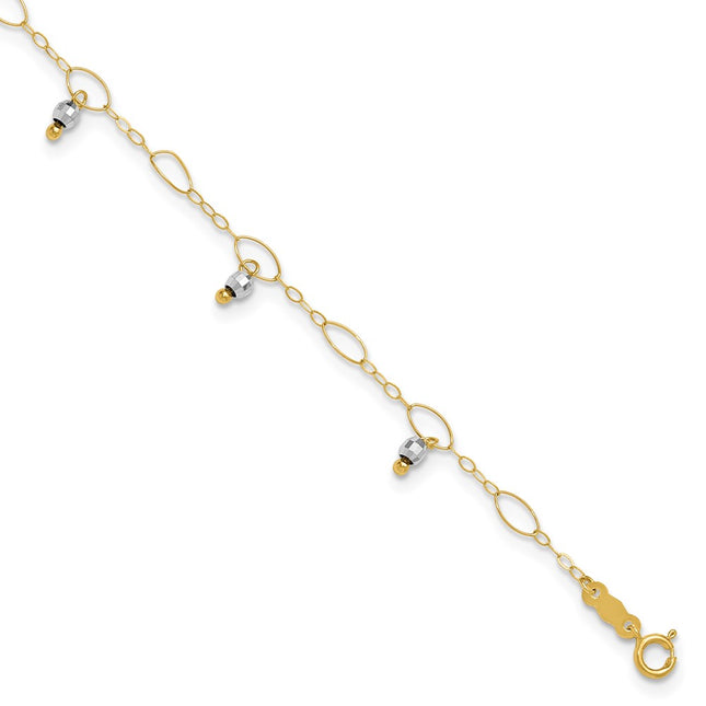 14k Two-tone Jewelry Style ANK187 - Classique Jewelry Inc.