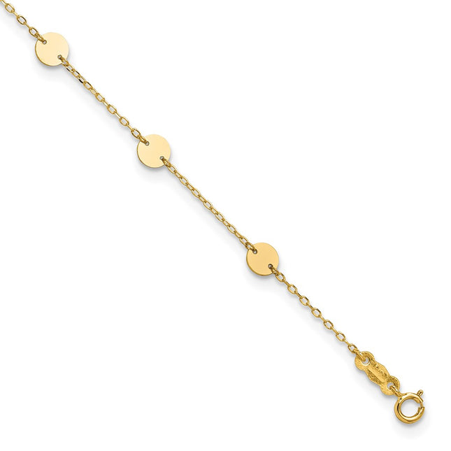 14k Yellow Gold Jewelry Style ANK195 - Classique Jewelry Inc.