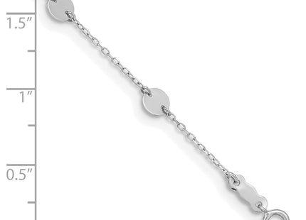 14k White Gold Jewelry Style ANK195W - Classique Jewelry Inc.