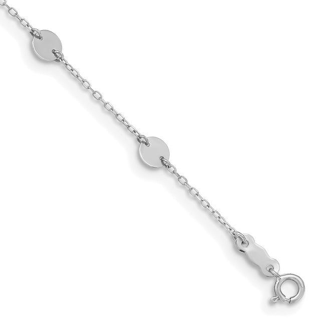 14k White Gold Jewelry Style ANK195W - Classique Jewelry Inc.