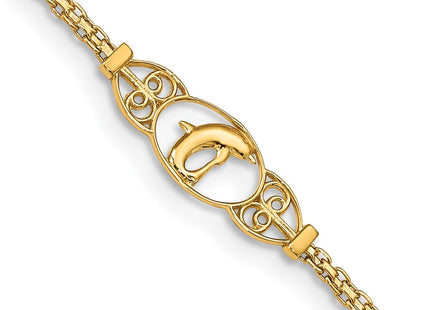 14k Yellow Gold Chains Style ANK2 - Classique Jewelry Inc.