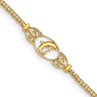 14k Yellow Gold Chains Style ANK2 - Classique Jewelry Inc.
