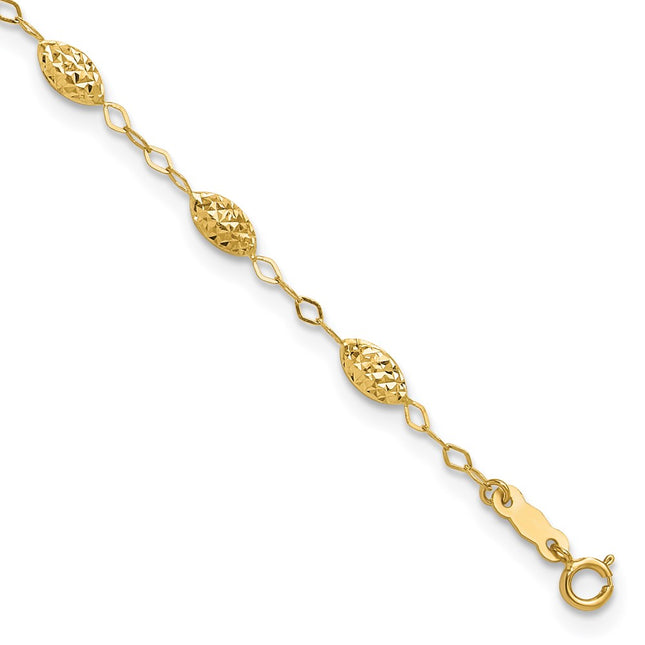 14k Yellow Gold Jewelry Style ANK224 - Classique Jewelry Inc.