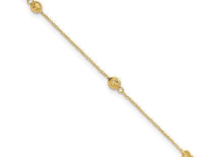 14k Yellow Gold Jewelry Style ANK227 - Classique Jewelry Inc.