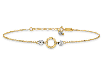 14k Two-tone Jewelry Style ANK228 - Classique Jewelry Inc.