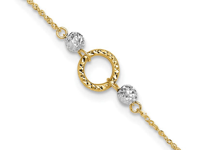 14k Two-tone Jewelry Style ANK228 - Classique Jewelry Inc.