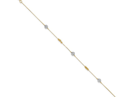 14k Two-tone Jewelry Style ANK229 - Classique Jewelry Inc.