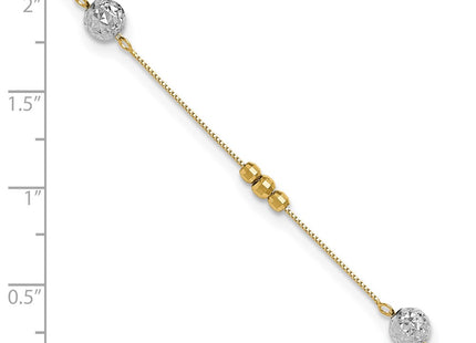 14k Two-tone Jewelry Style ANK229 - Classique Jewelry Inc.