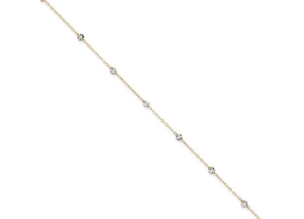 14k Two-tone Chains Style ANK238 - Classique Jewelry Inc.