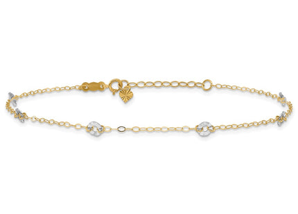 14k Two-tone Chains Style ANK238 - Classique Jewelry Inc.