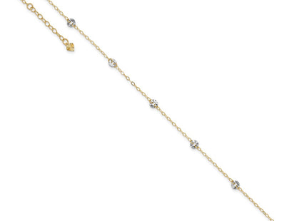14k Two-tone Chains Style ANK238 - Classique Jewelry Inc.