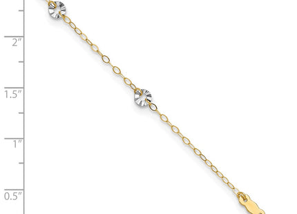 14k Two-tone Chains Style ANK238 - Classique Jewelry Inc.