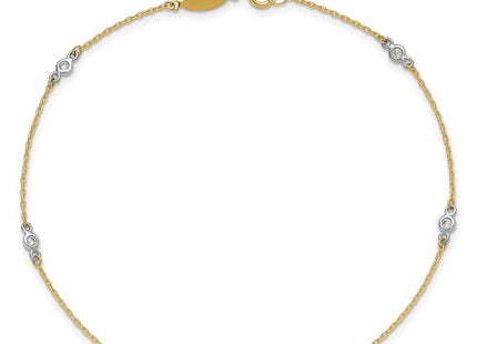 14k Two-tone Jewelry Style ANK240 - Classique Jewelry Inc.