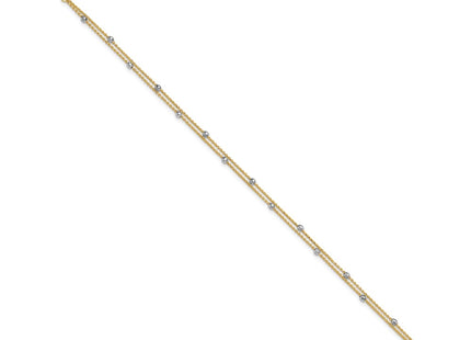 14k Two-tone Chains Style ANK241 - Classique Jewelry Inc.
